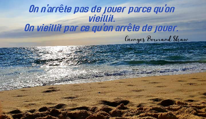 On n'arrête pas de jouer parce qu'on vieillit