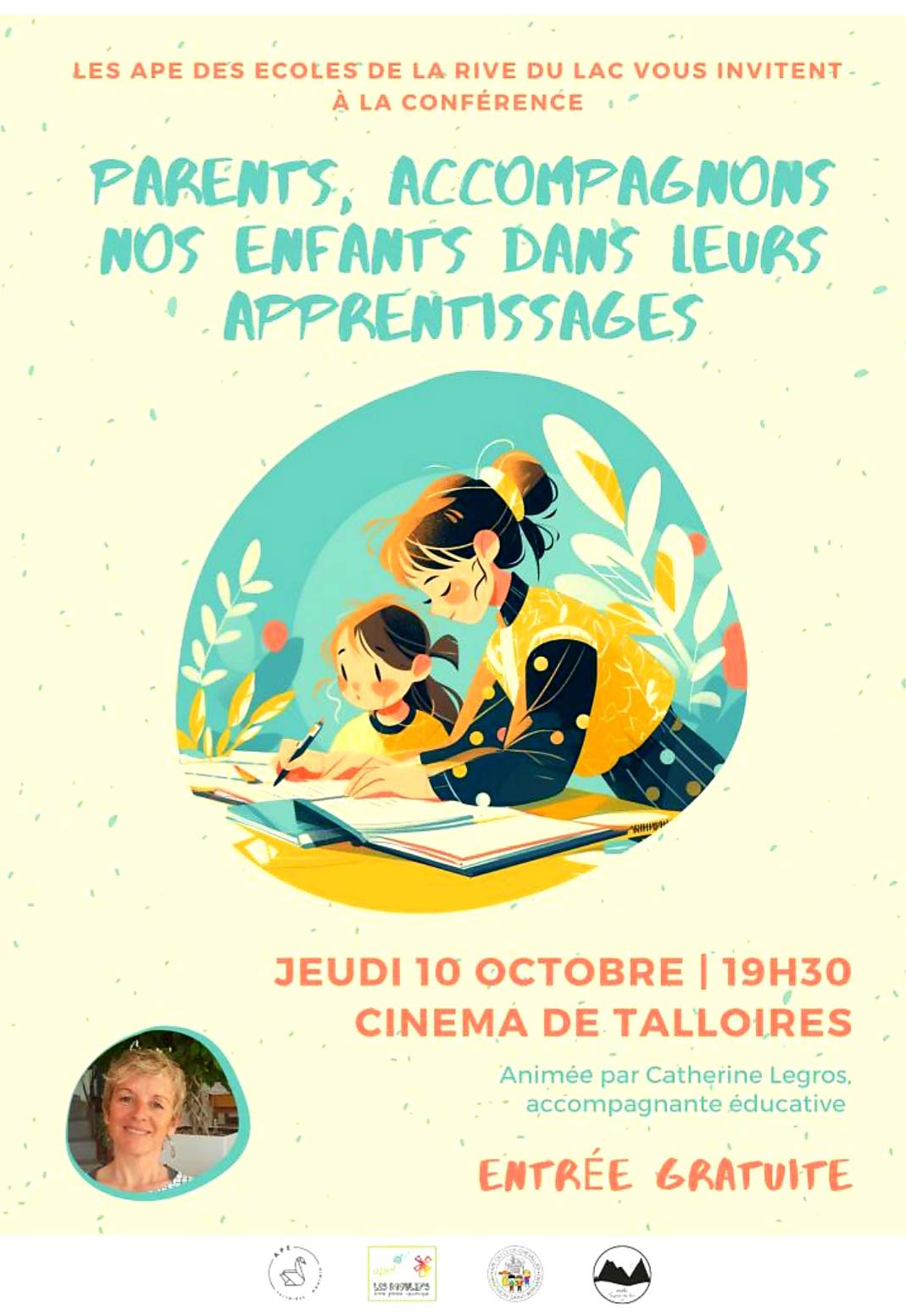 Conférence Accompagnons nos enfants dans leurs apprentissagess | Talloires (74)