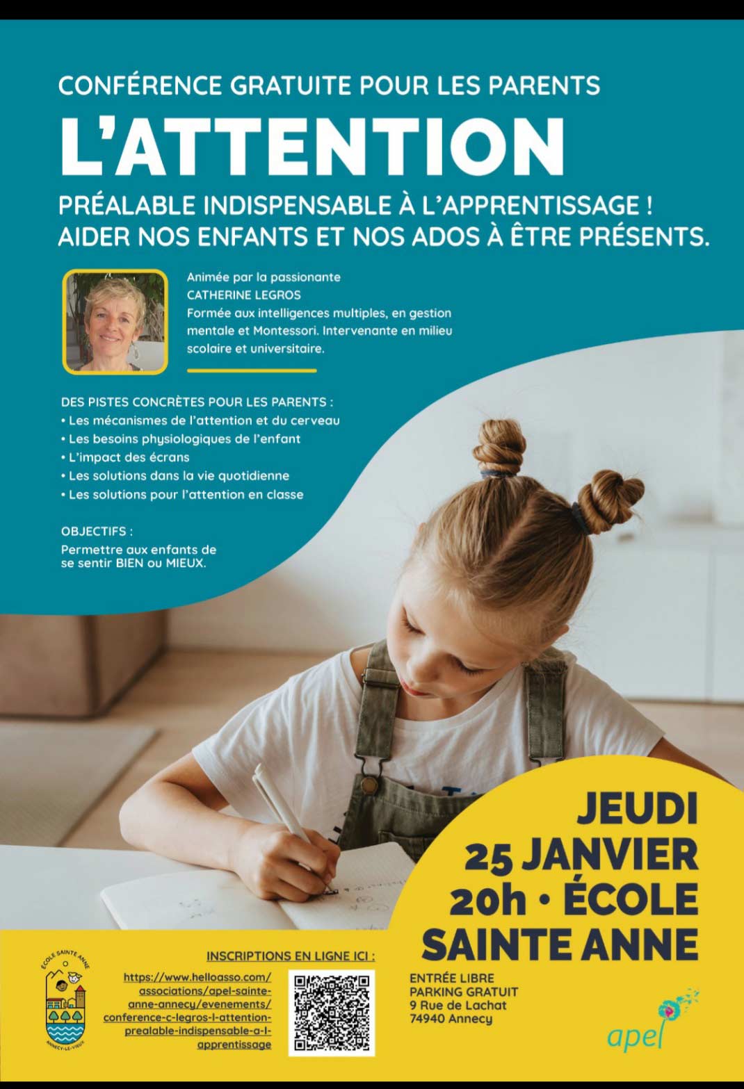 Conférence Annecy le Vieux (74)