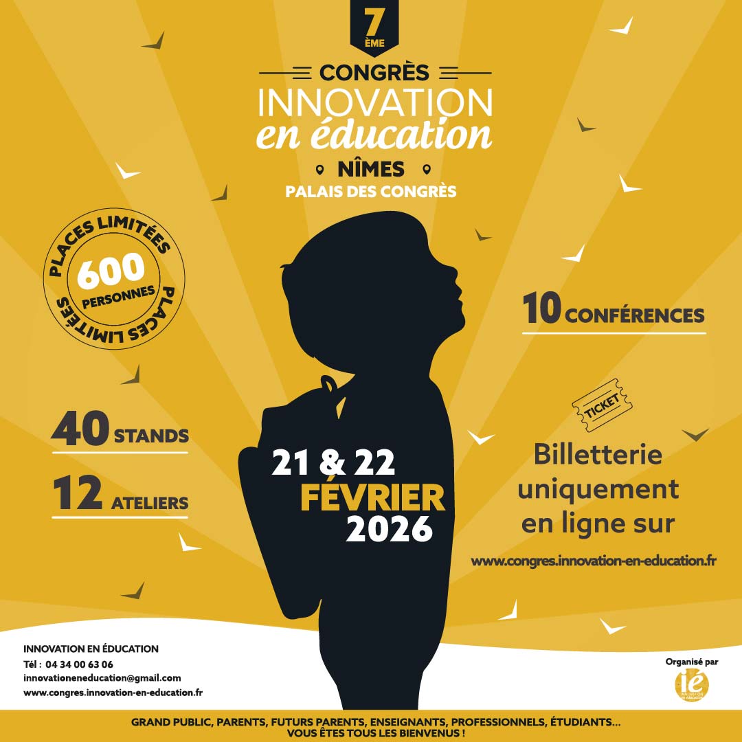 Atelier au Congrès Innovation en Éducation à Nimes